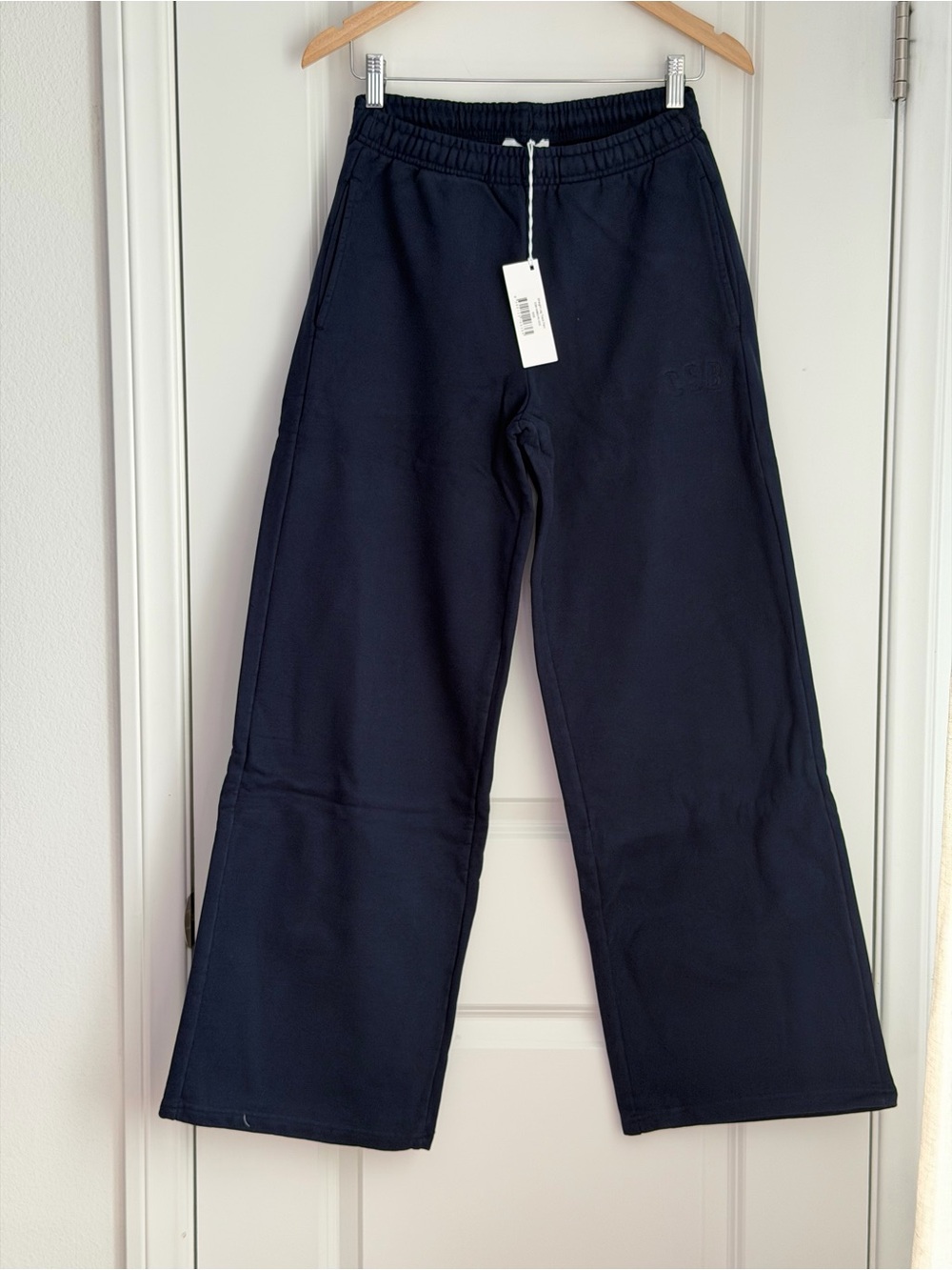 CSB Straight Leg Sweatpants in Navy, Size XXS - Picture 4 of 7